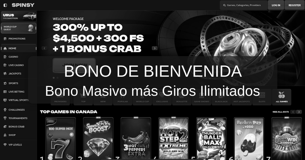 Spinsy Casino Argentina